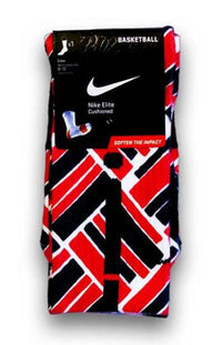 Air Jordan 4 Retro Fire Red Nike Custom Elite Socks ...