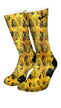 leopard nike elite socks