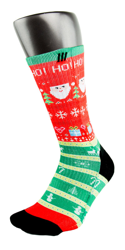 Ugly Christmas Sweater CES Custom Socks | CustomizeEliteSocks.com™
