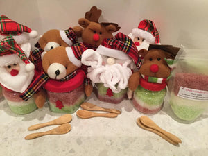 Bath salts - Christmas themed