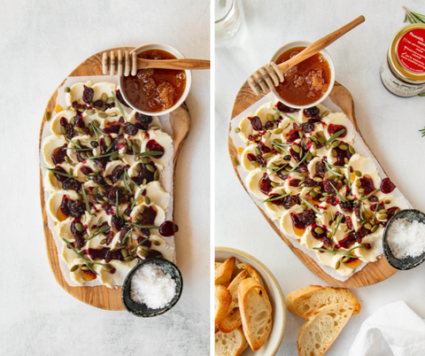 Cranberry Marionberry Butter Board