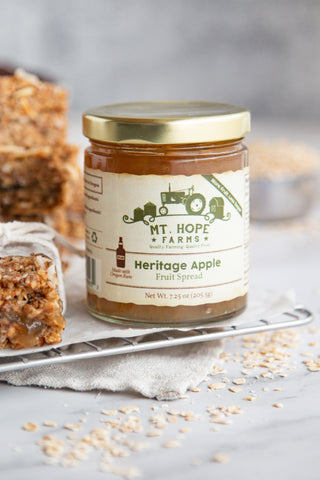 Back to School Apple Nut and Oat Bars, Heritage Apple, Easy back to school recipe, all natural recipe, kids snacks