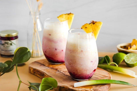 Easy Spiced Marionberry Pina Colada Cocktail Recipe – mthopefarmsoregon