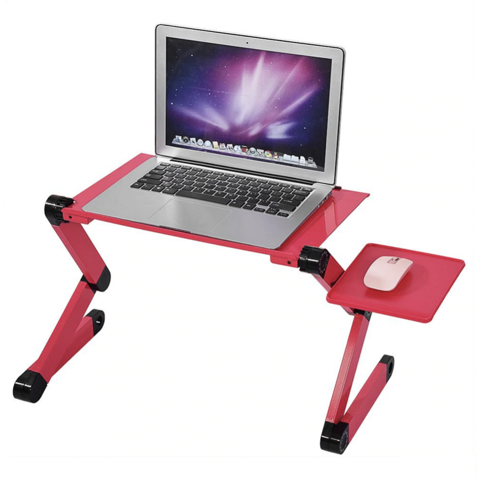 Deskpro Adjustable Ergonomic Portable Aluminum Laptop Desk
