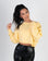 Just Chill cropped pullover -Sunshine Yellow