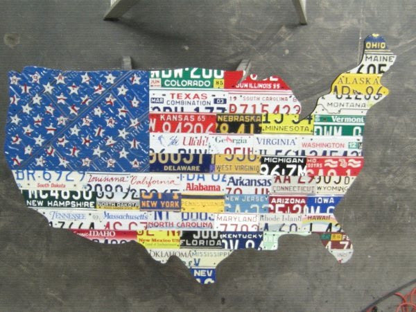 50 State Mapflag Aaron Foster Designs