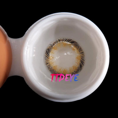 TTDeye Radial Brown Colored Contact Lenses