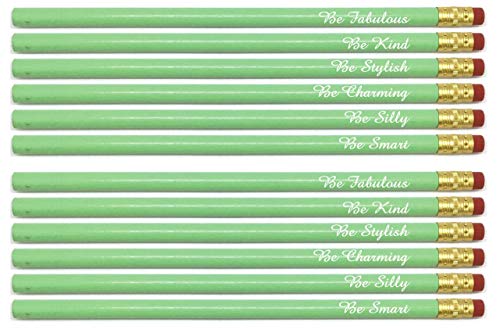 FOCUSED & FABULOUS Pencils. - Set of 12 - Colors available: Deep, Regu –  ExpressPencils