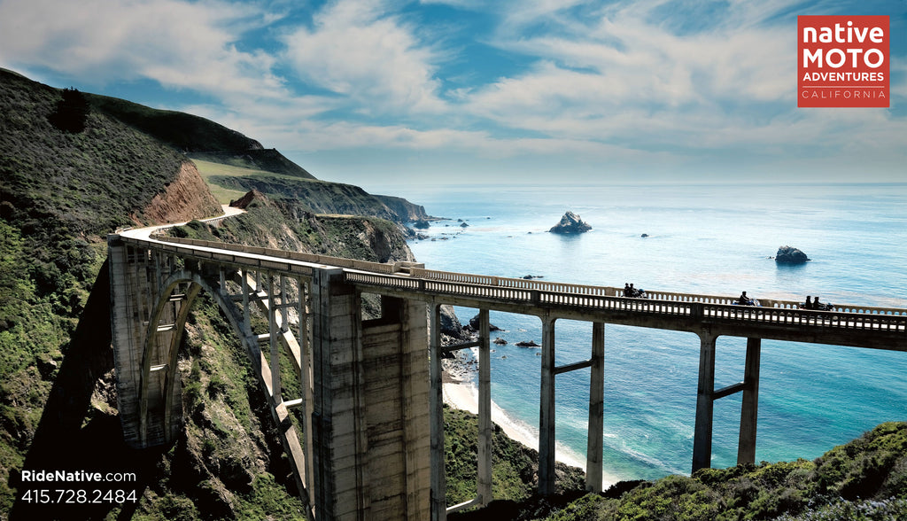 california highway 1 guided motorcycle tour usa carmel BDR backcountry discovery routes