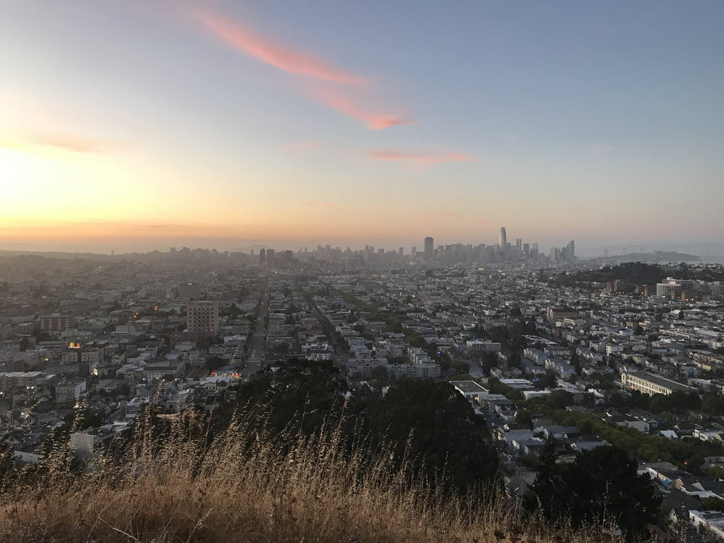 Bernal Heights San Francisco Native motorycycle Tour Ride