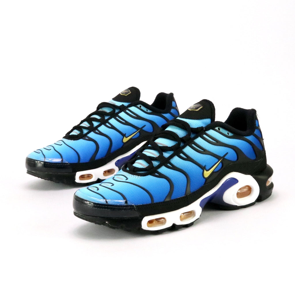 nike air max plus og black chamois & sky blue