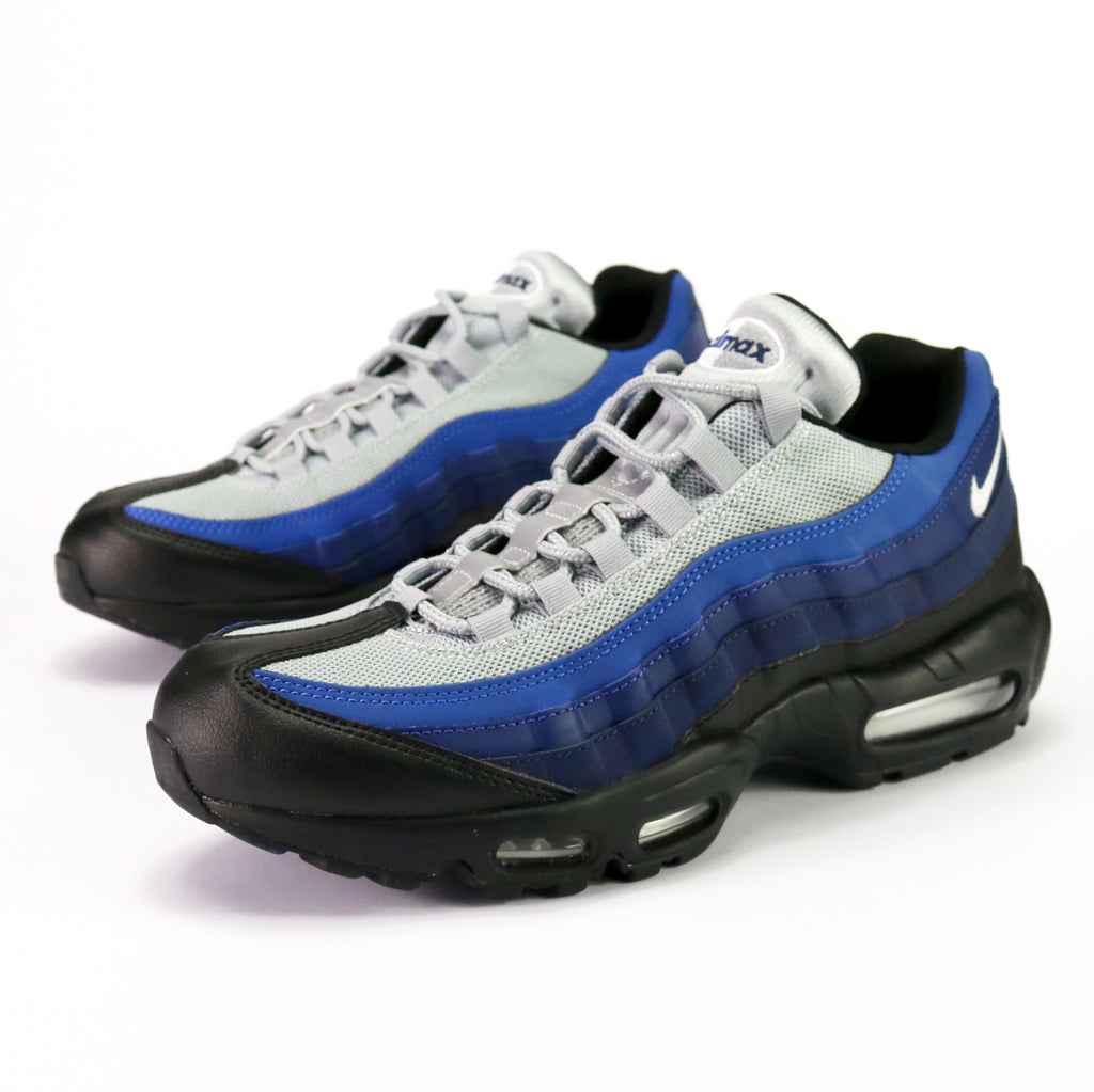 nike air max 95 blue black and white