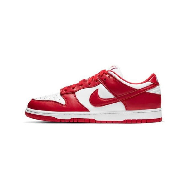 varsity red dunk low 2020