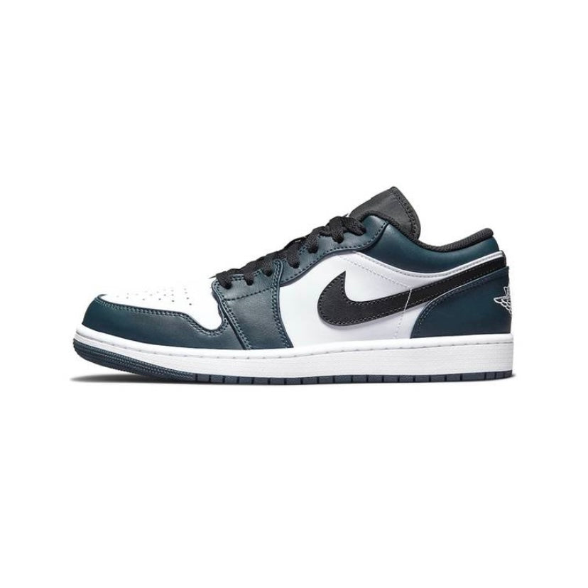 Air Jordan 1 Low Armory Blue Dark Teal White – SoleMate Sneakers