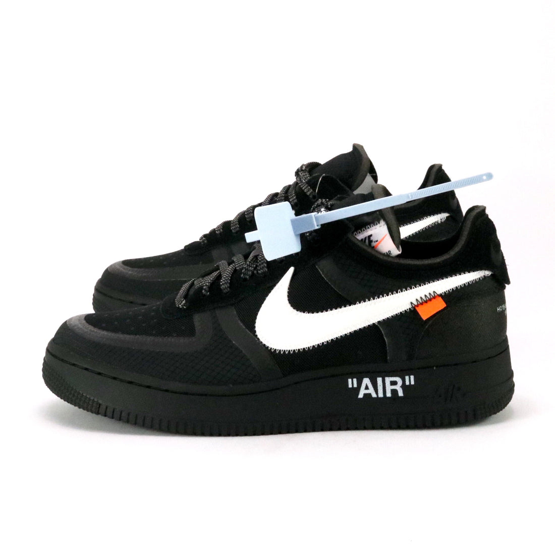 OFF-WHITE x Nike The Ten: Air Force 1 Low Black White Cone Black ...