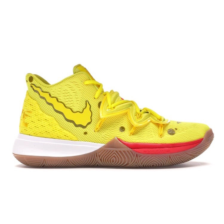 yellow spongebob sneakers