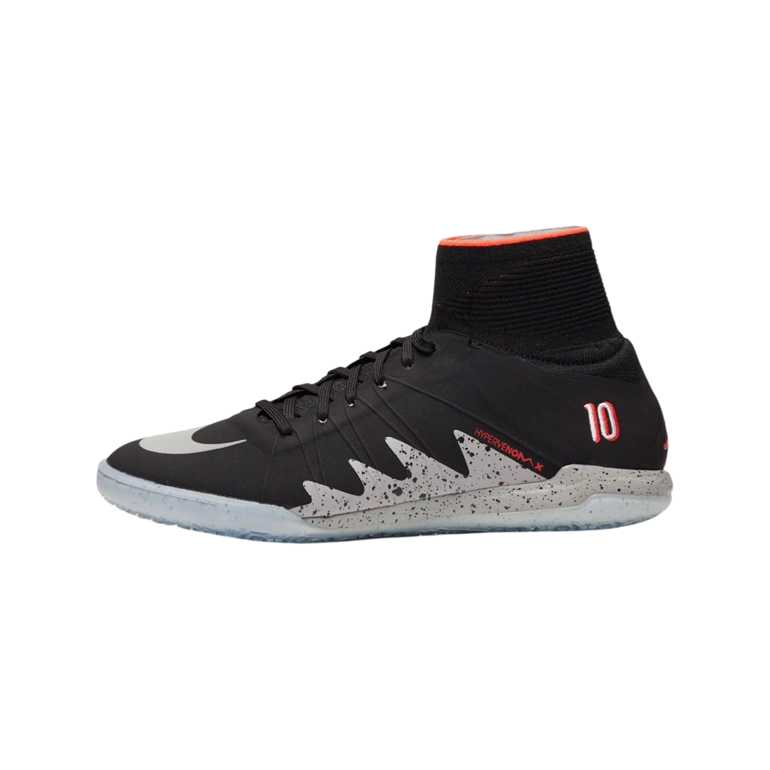 Air Jordan x Neymar Hypervenomx Proximo Black Metallic Silver Light Cr –  SoleMate Sneakers