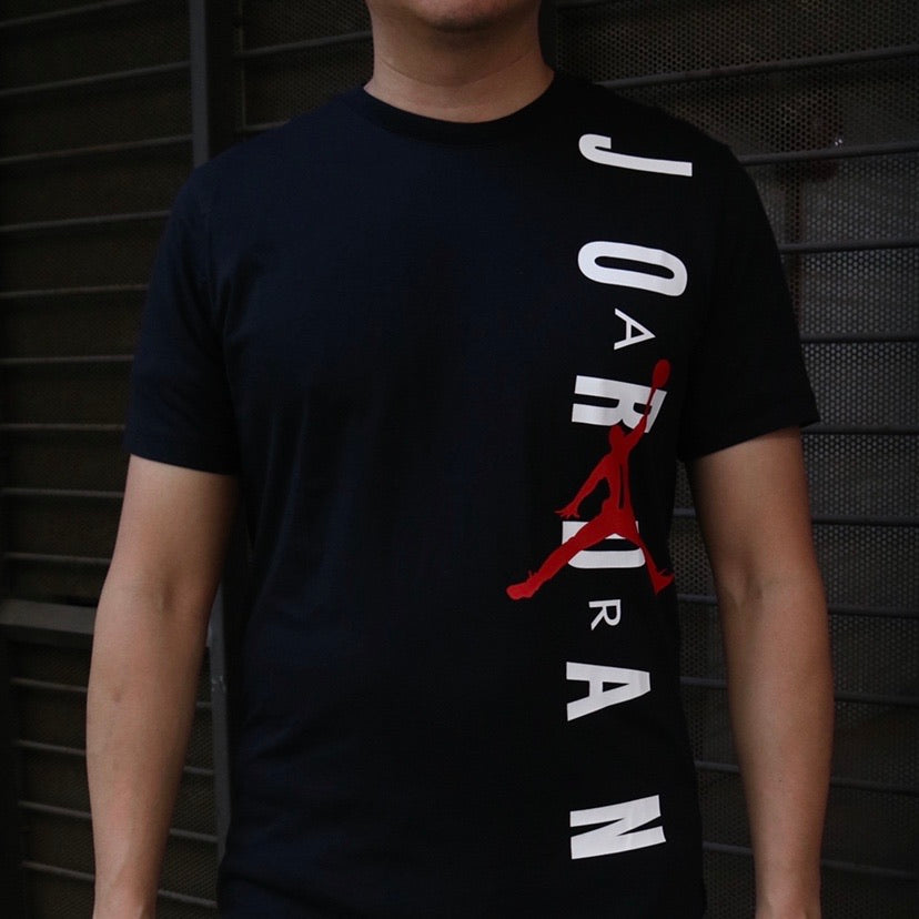 air jordan t shirt black