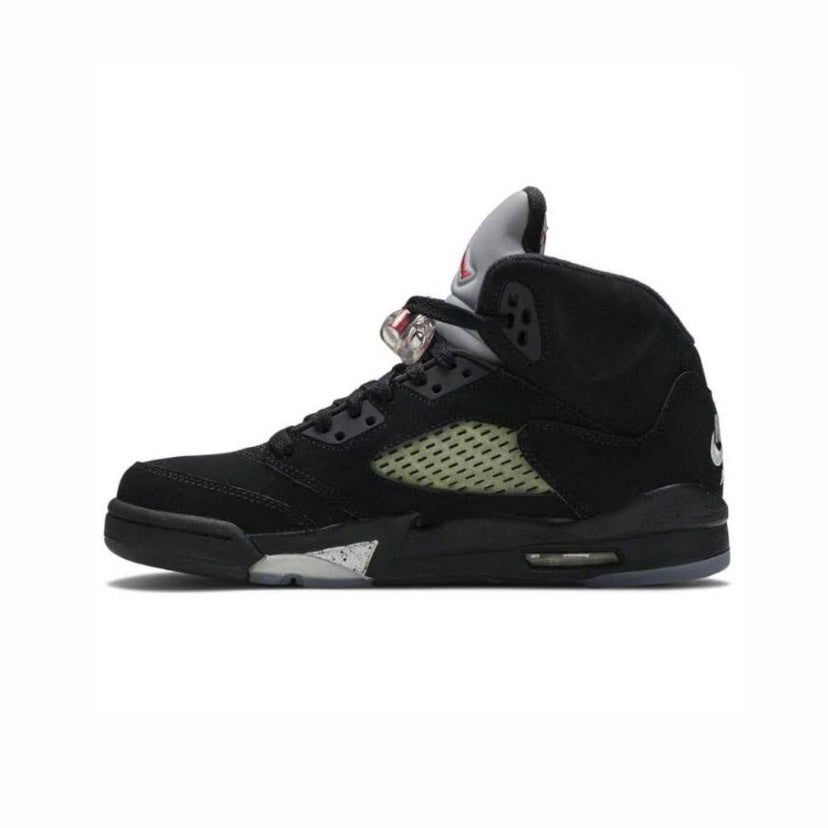 black silver jordan 5