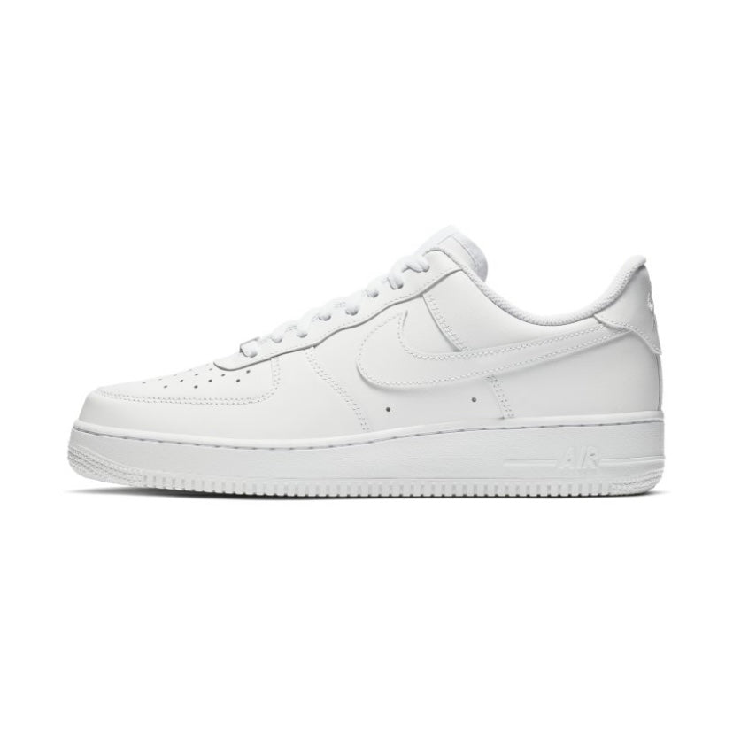 white low cut air force 1