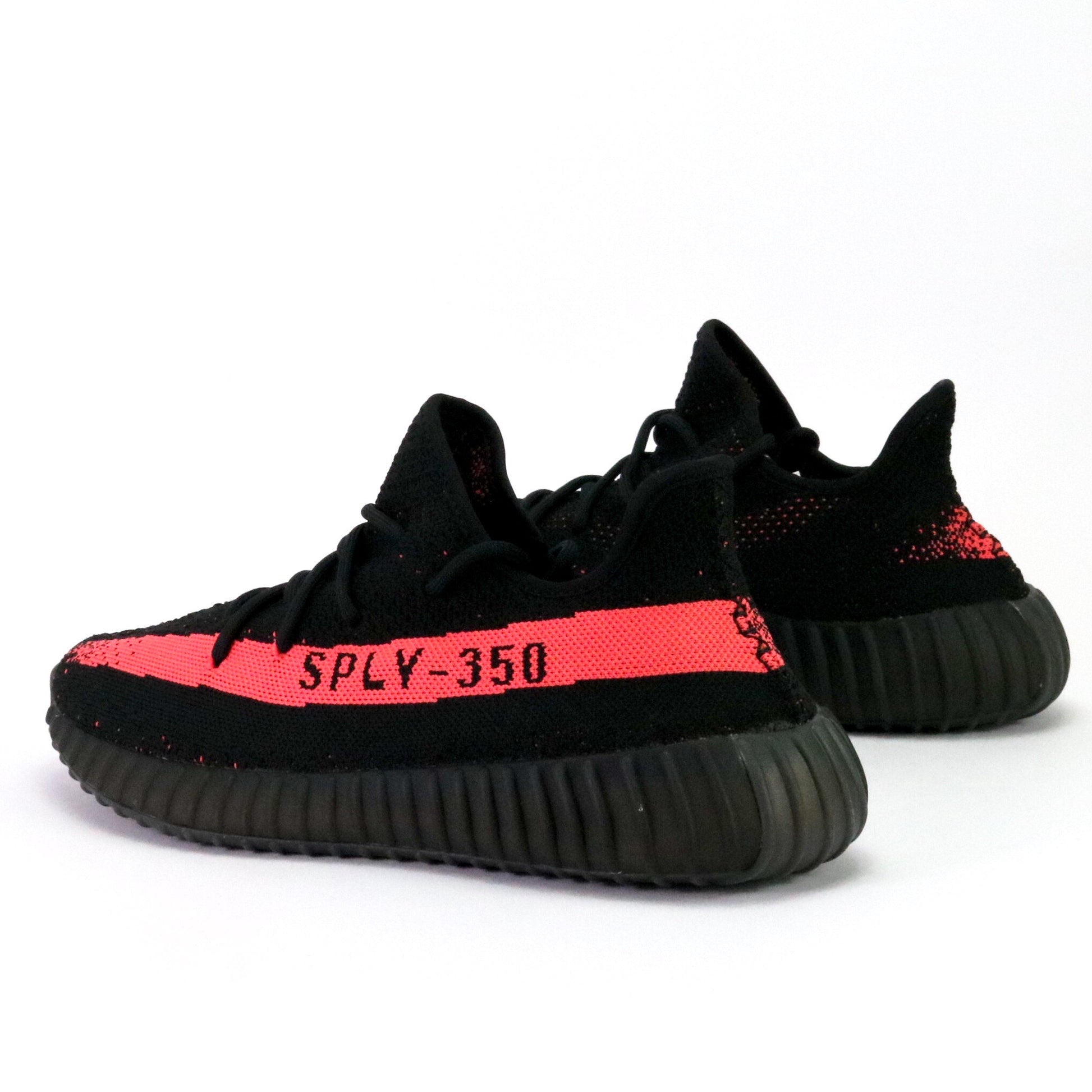 Adidas Boost 350 V2 Core Red Pink Core Black SoleMate