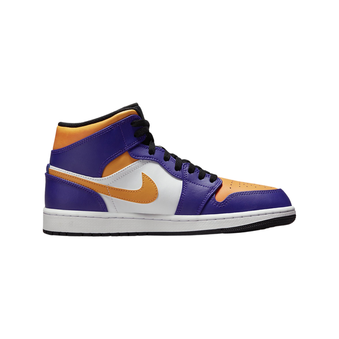 yellow and purple jordan