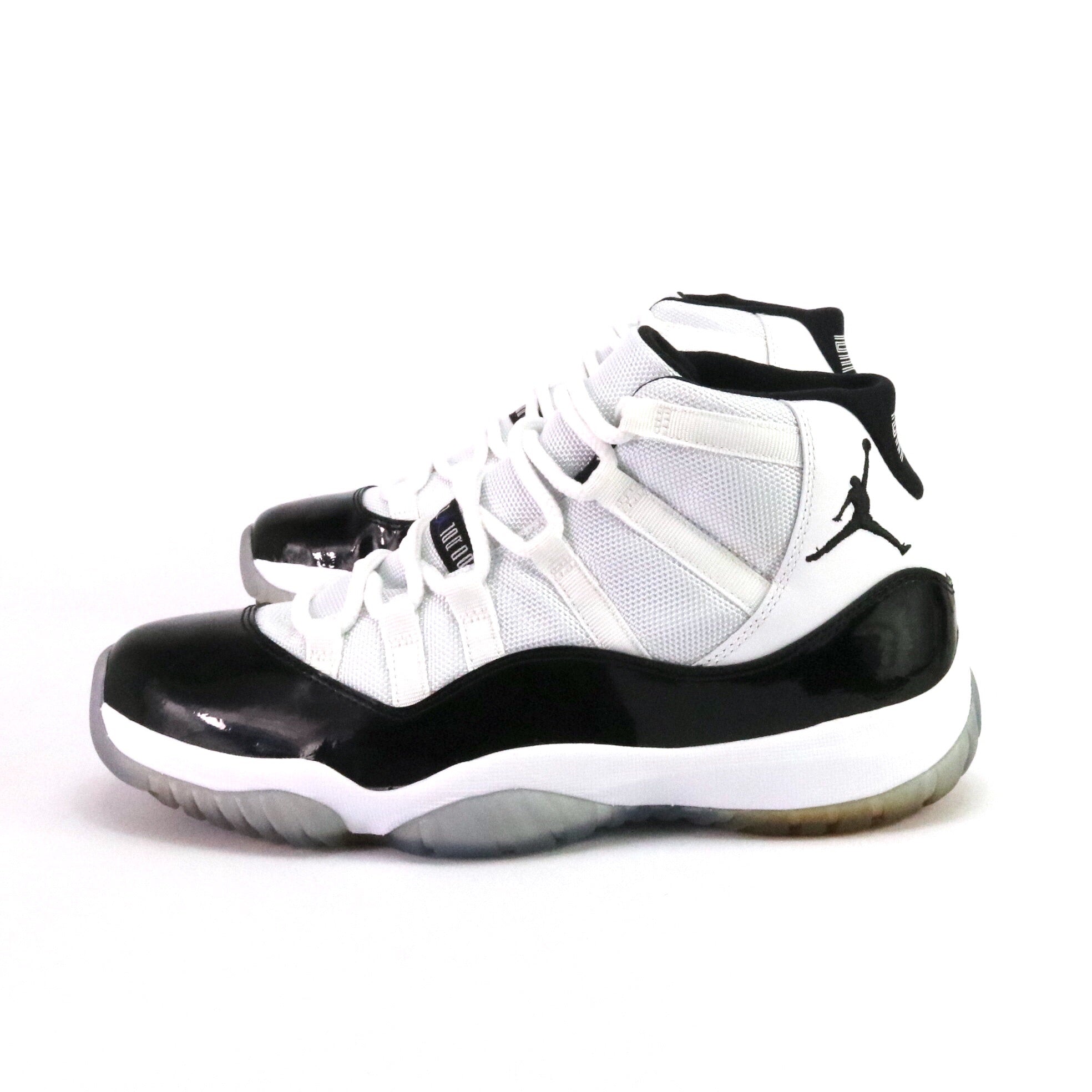 black and white jordan concord