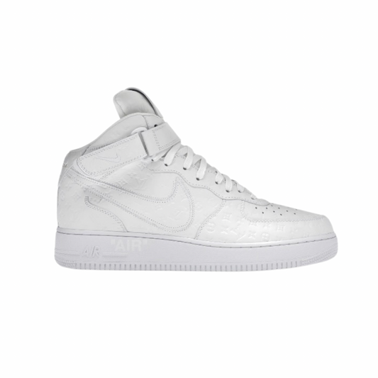 Nike Louis Vuitton Air Force 1 Low Virgil Abloh - White/White Shoes - Size 11 - White / White