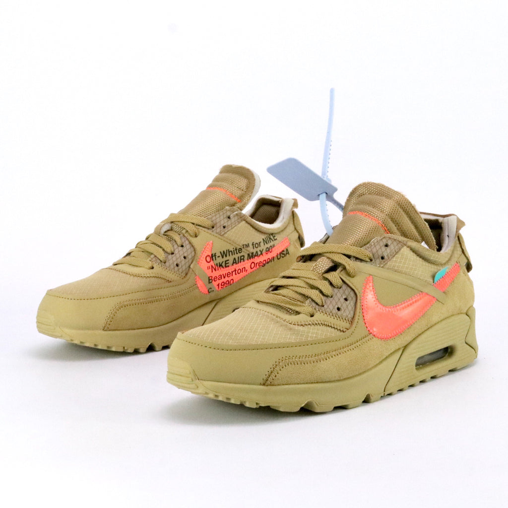 OFF WHITE x Nike Air Max 90 Desert Ore – SoleMate Sneakers