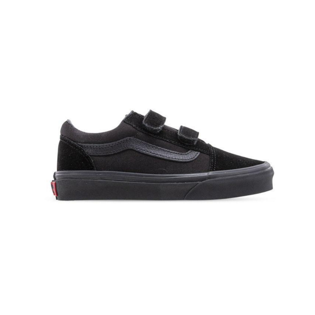 vans old skool black velcro