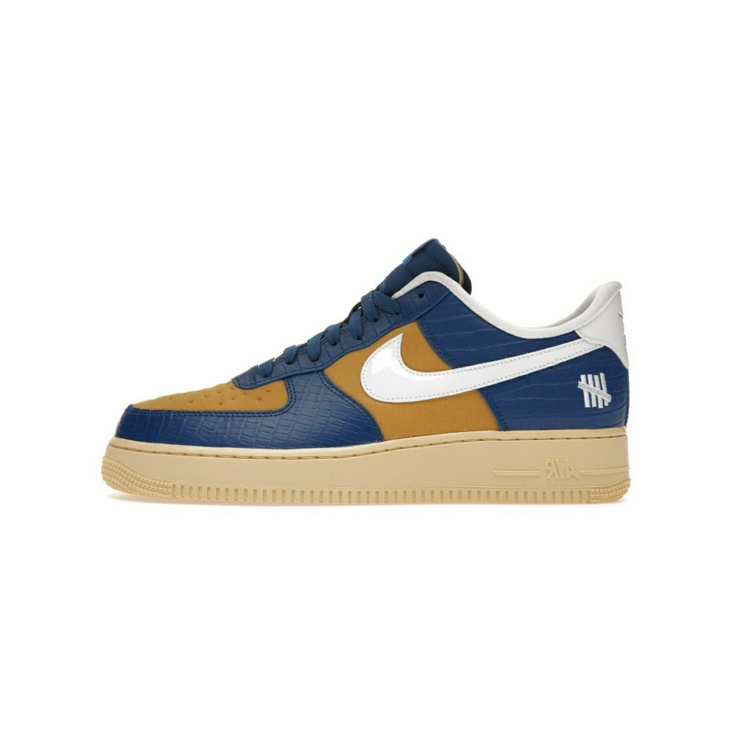 Nike x Undefeated Air Force 1 Low SP 5 On It Blue Yellow Croc ...