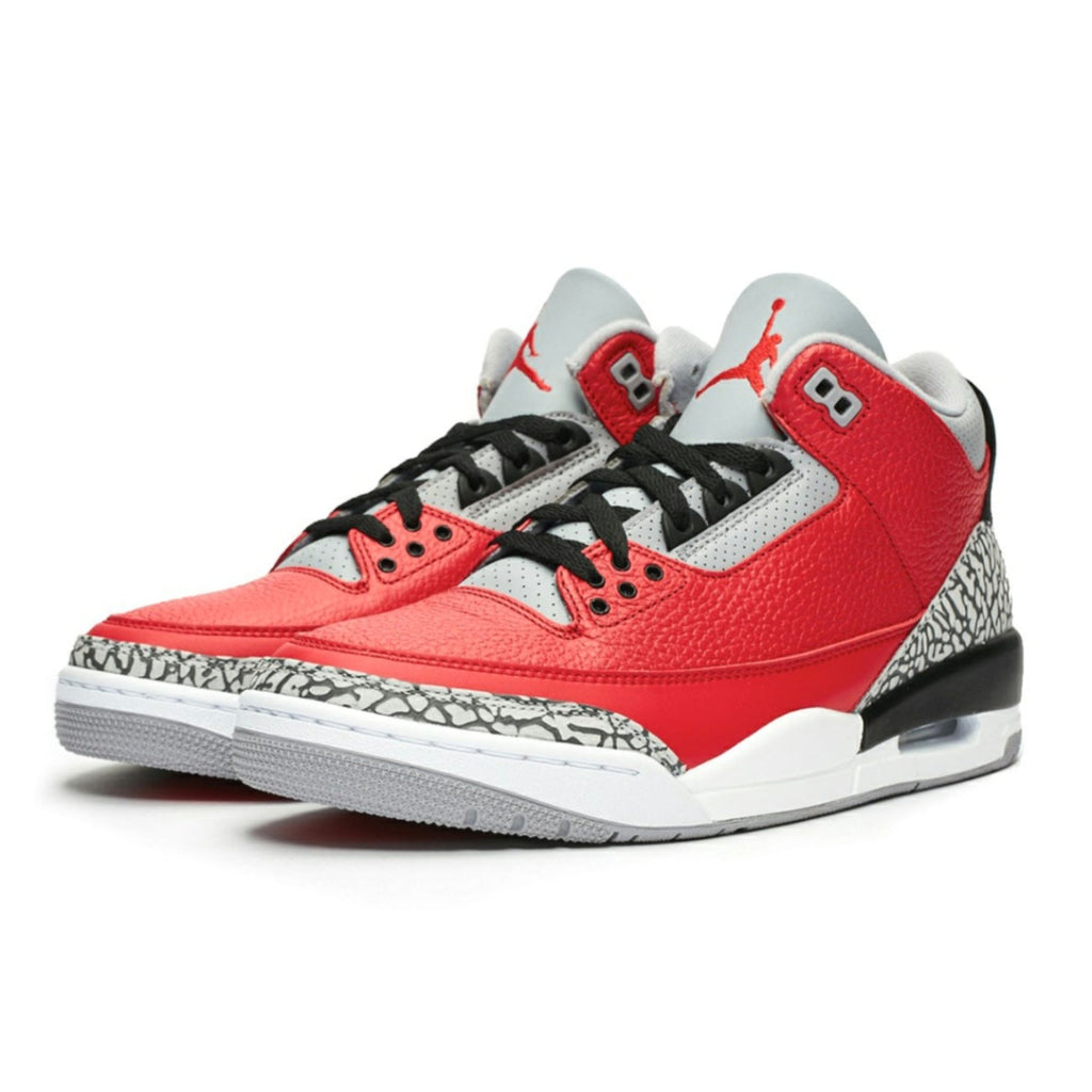Air Jordan 3 Retro Se Unite Fire Red Solemate Sneakers