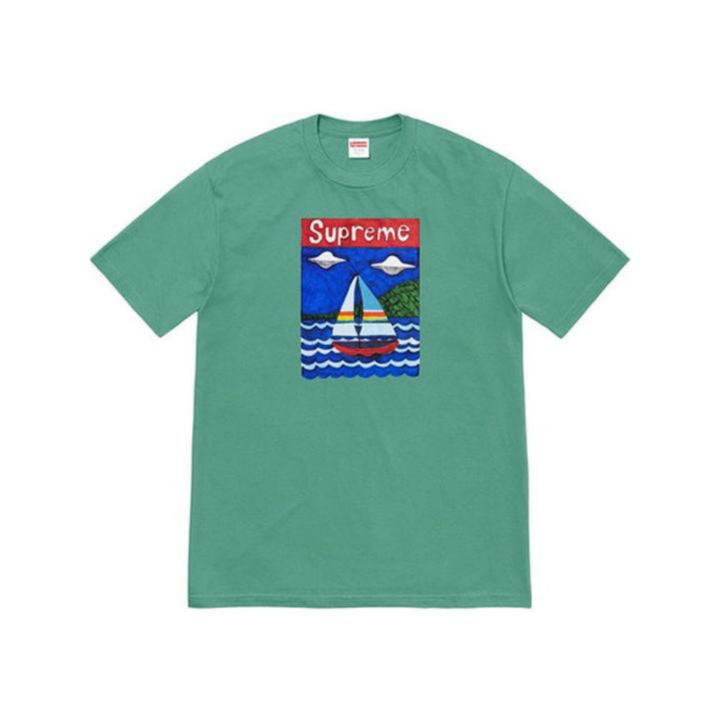 supreme sailboat tee red