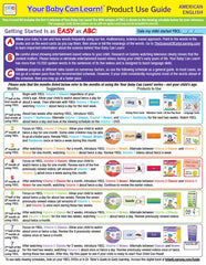 American English 4 Level-Kit, Your Baby Can Learn, Viewing Language Schedule 