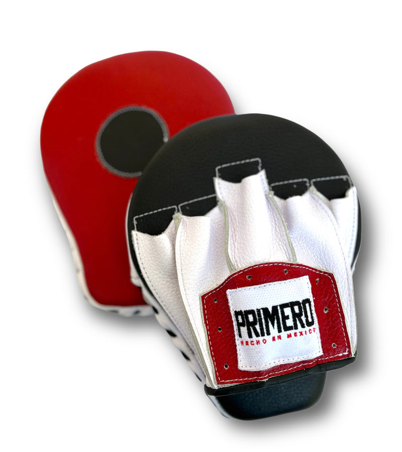 in het midden van niets tack serveerster Tri-color Professional Mitts – Primero Boxing