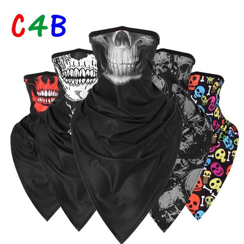 Skull Ghost Passamontagna Fascia Moto Moto Scaldacollo Face – Come4Buy eShop