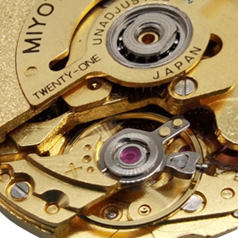 come4buy.com Watch Movement Myota 6T51 Atomatik - Zinariya