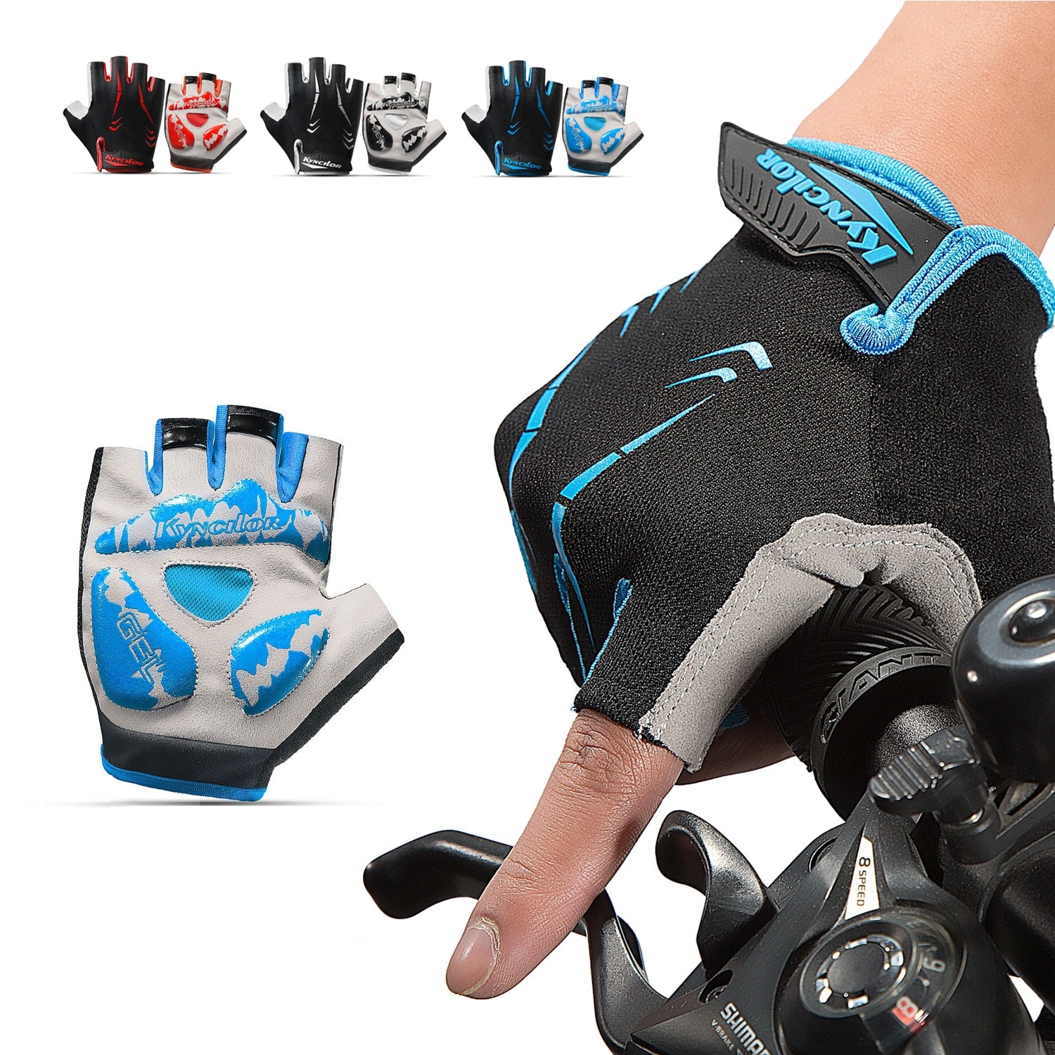 bicycle half finger gloves