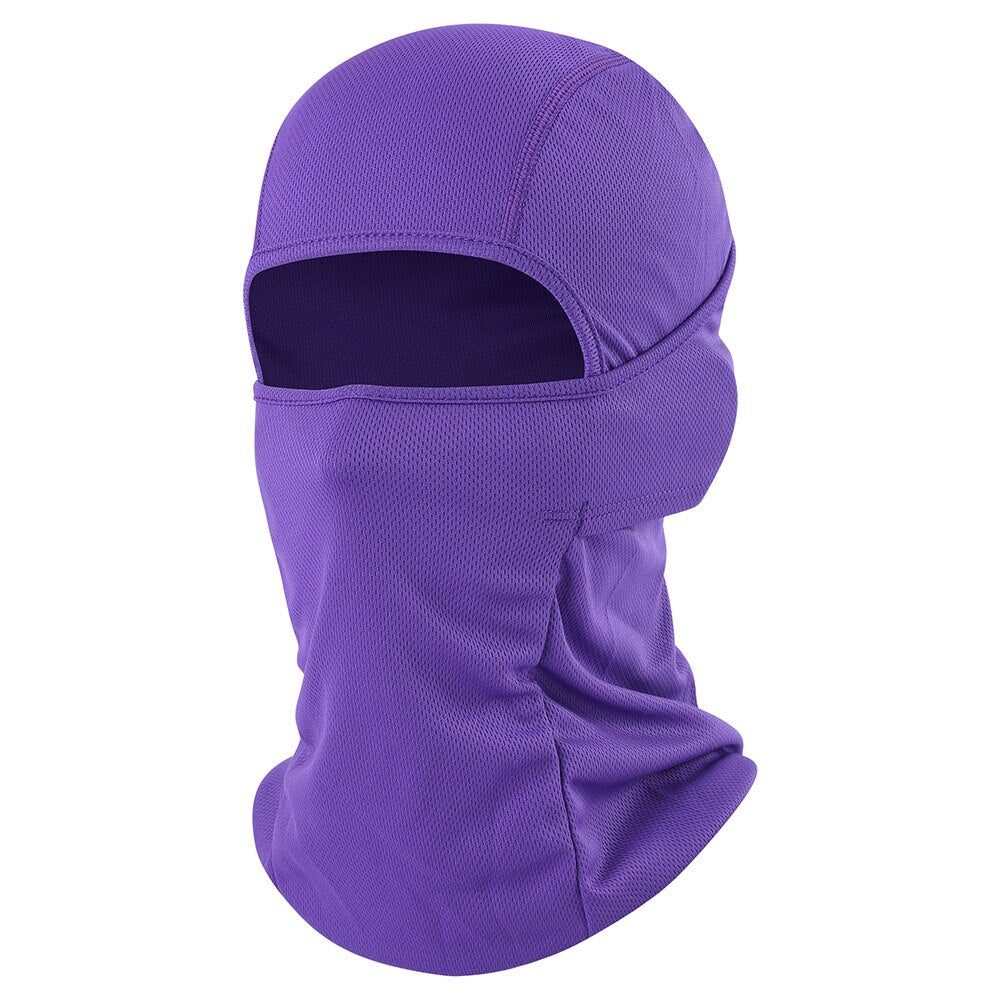 Motorcycle Balaclava Full Face Mask Warmer Windproof Breathable Airsof ...