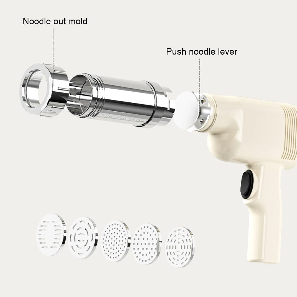 Electric Noodle Press Gun Household Electric Cordless Pasta Maker