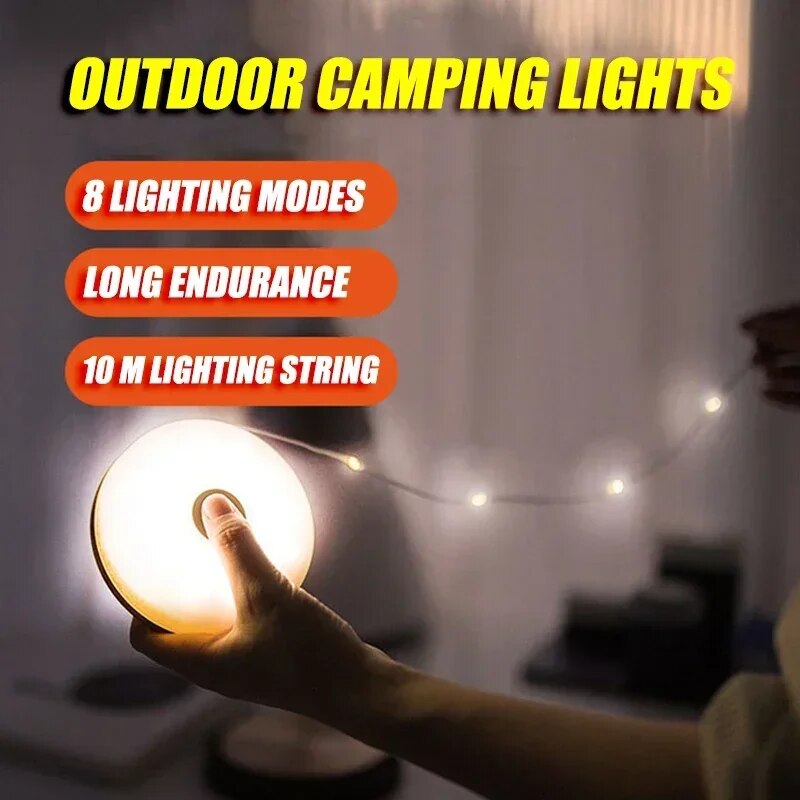 Camping Outdoor Tent Ligh 10meter Light String