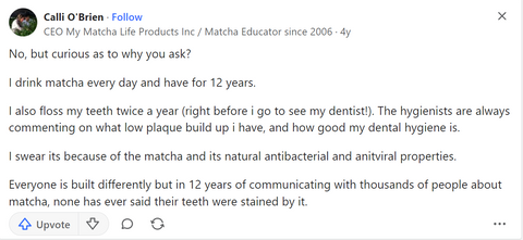 Matcha enthusiast on Quora