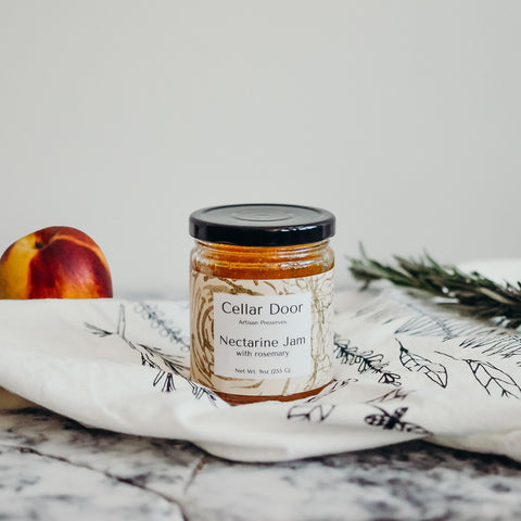 Nectarine Jam with Rosemary