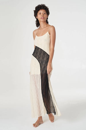 MARIPOSA COLOR BLOCK MAXI DRESS - Ri-Ri-Ku