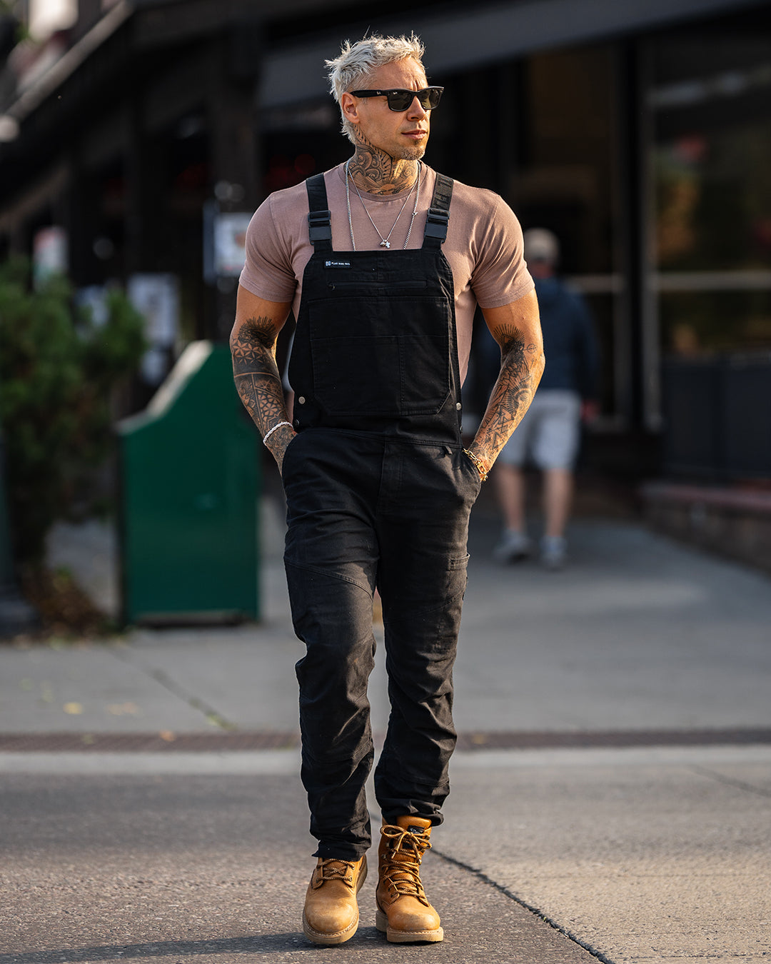 FOREVER OVERALLS - BLACK - FLAG NOR FAIL product image