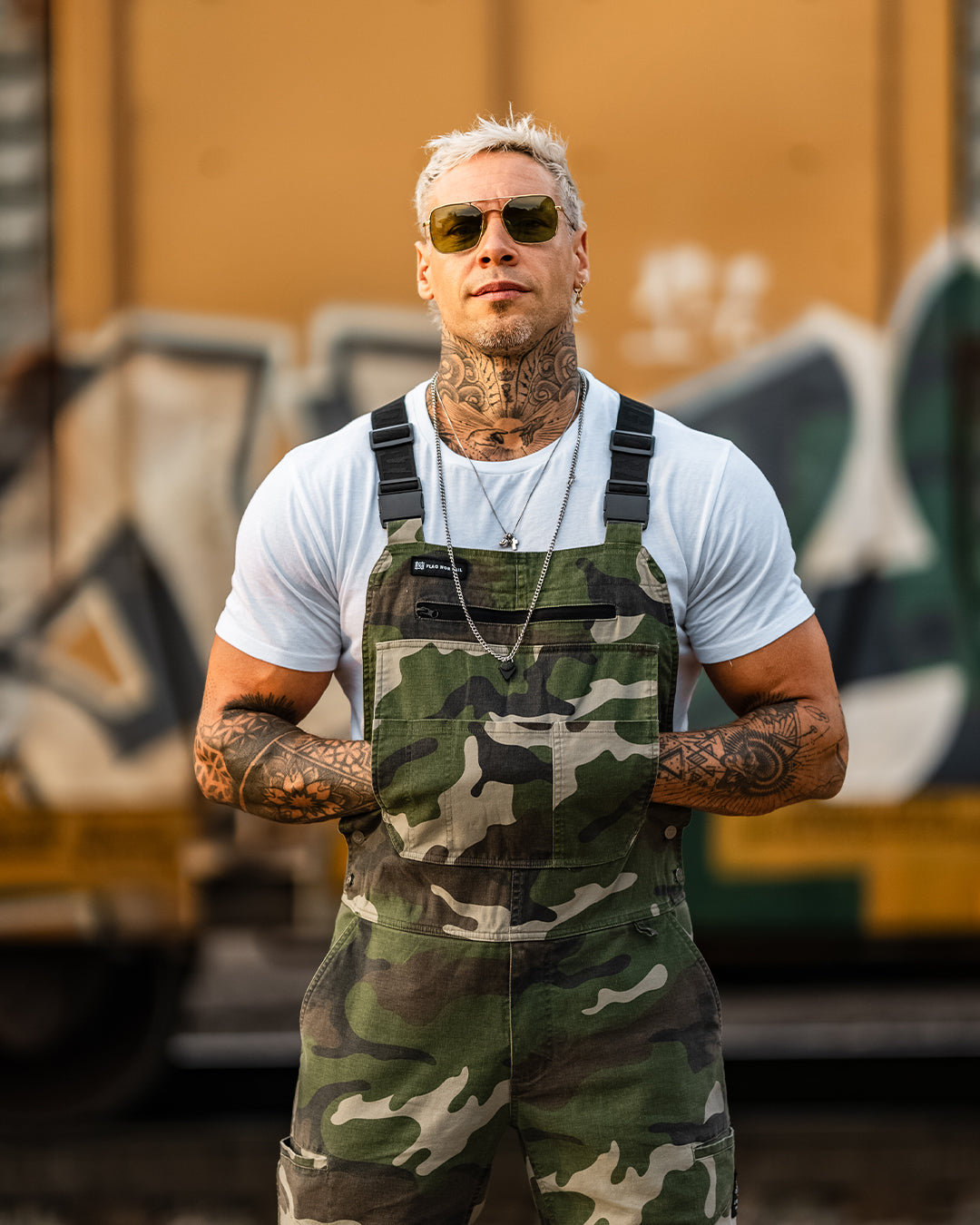 FOREVER OVERALLS - CAMO - FLAG NOR FAIL product image