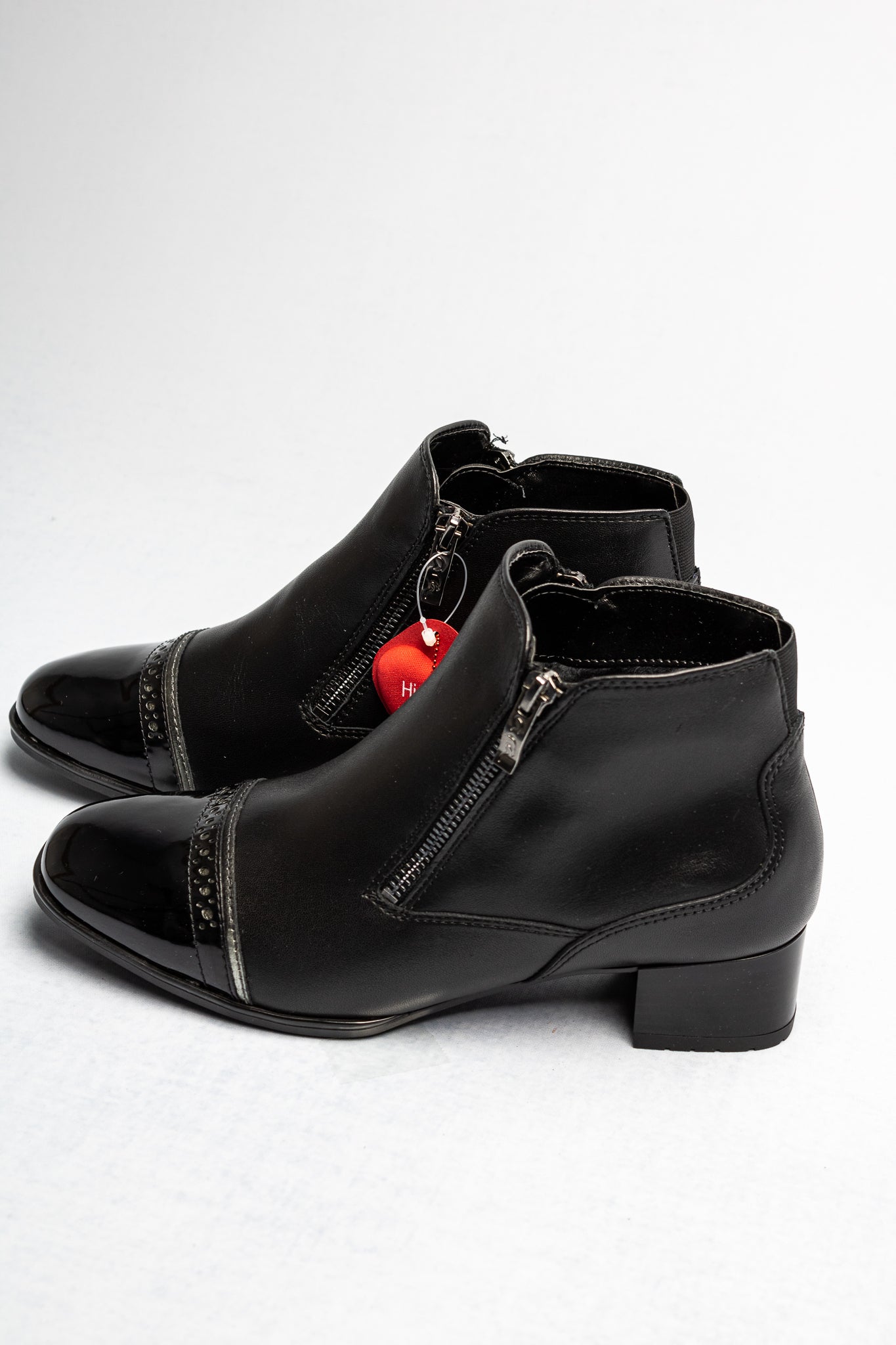 Wide Fitting Black Leather Boots | Ara 