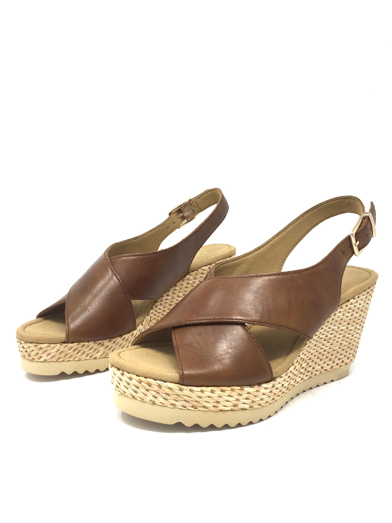 gabor cross strap sandal