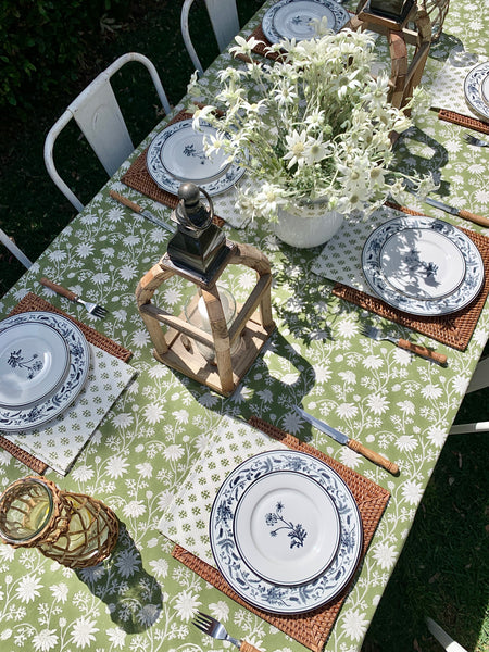 flannel flower tablecloth