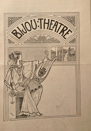 Bijou Theatre, NY. "A Gentleman from Mississippi." Sept. 29, 1908. With Douglas Fairbanks [Sr]. - the Cook's Bookcase
